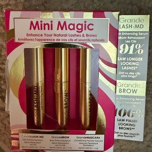 Grande lash MD Mini Magic Lash & Brow Set - Gold and Brown